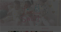 Desktop Screenshot of livesweetblog.com